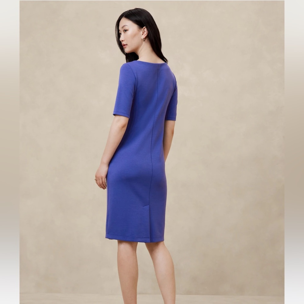 Banana Republic Scuba Seamed Knee-length Dress - Picture 2 of 5